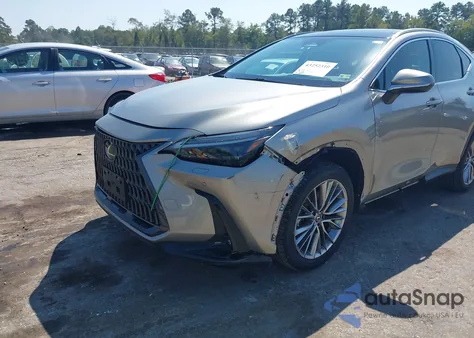 2022 Lexus Nx 350 Luxury из США, поврежденный, VIN 2T2HGCEZ5NC010538